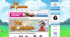 Desktop Screenshot of petadoptables.com